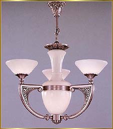 Alabaster Chandeliers Model: RL 1604-65